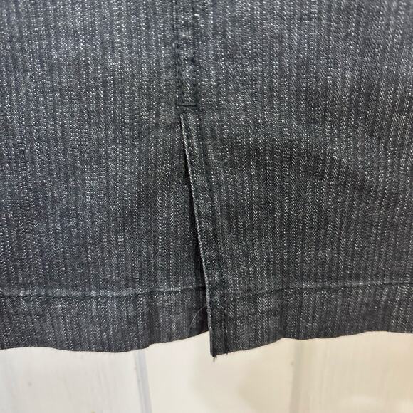 Merona Black Mini Skirt Womens Size‎ 14 Stretch Casual Preppy Academia Pockets - Picture 5 of 6